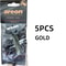 Premium Gold Edition TeaScented Hanging Car Air Freshener Set 7