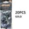 Premium Gold Edition TeaScented Hanging Car Air Freshener Set 8