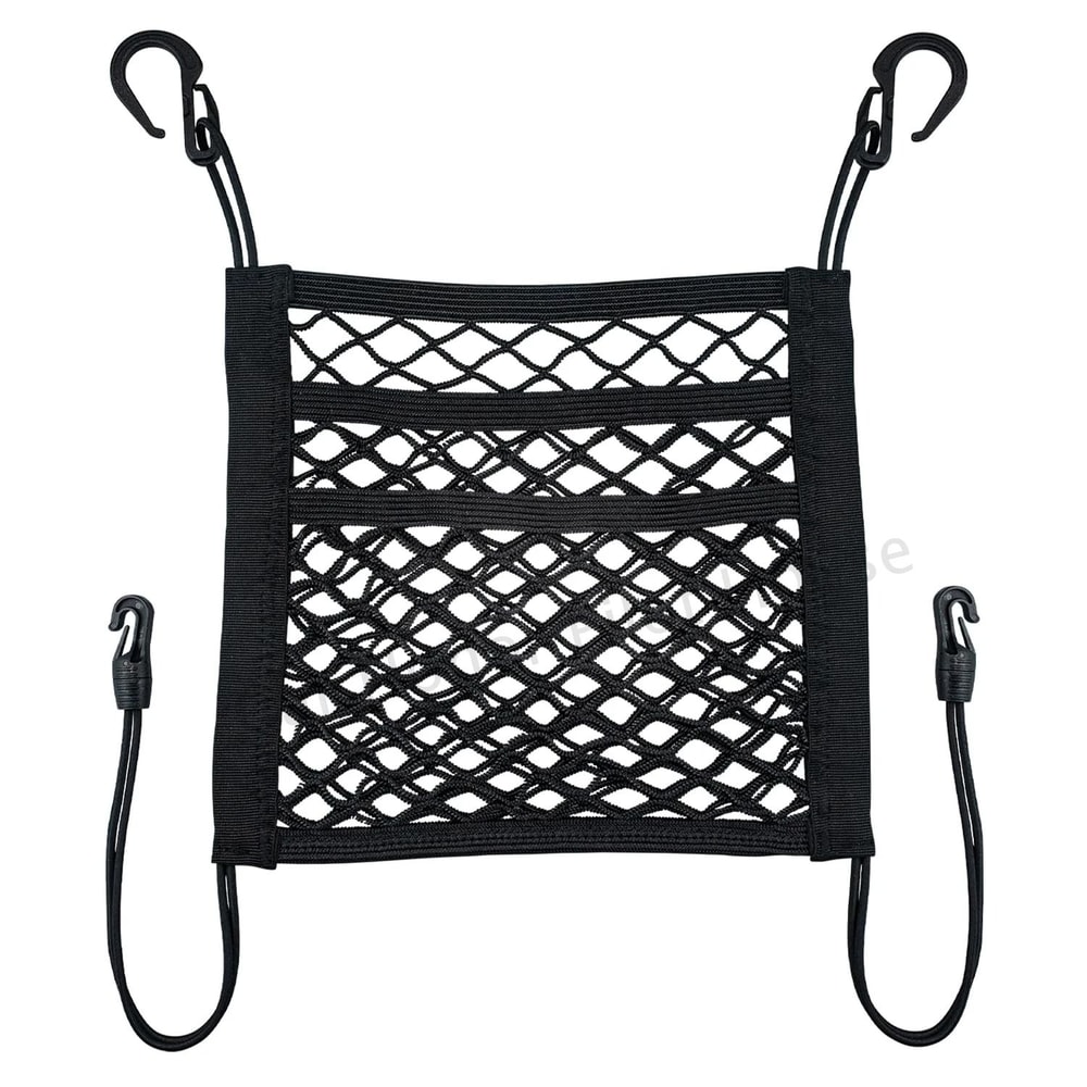 3Layer Universal Car Mesh Organizer And Backseat Safety Barrier 4