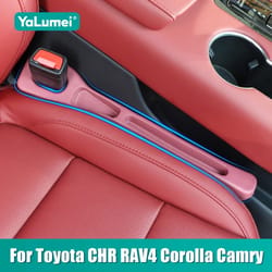 premium toyota interior seat gap filler and integrated storage set