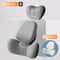 Ergonomic Memory Foam Lumbar Support And Neck Pillow Set 15