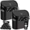 Universal Car Clamshell Trash Bin And Compact Storage Organizer 0