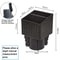 Premium PU Leather Cup Holder Organizer Console Storage Box 1