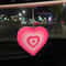 Y2K Retro Pink Heart Car Air Freshener Interior Pendant 0