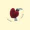 Plush HeartShaped Car Seat Back Organizer Hooks 2Piece Set 5