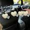 Plush HeartShaped Car Seat Back Organizer Hooks 2Piece Set 6