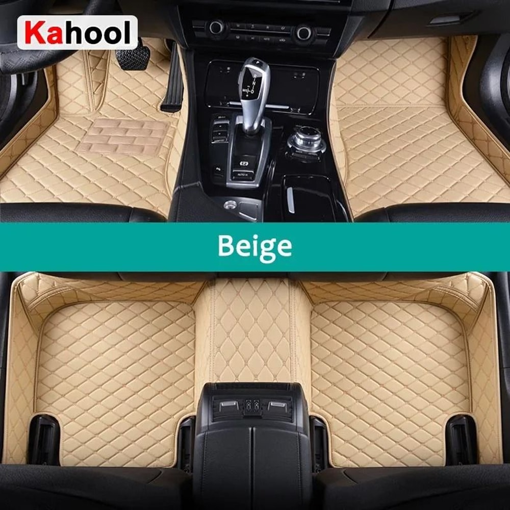 KAHOOL Luxury CustomTailored Car Floor Mat System 9