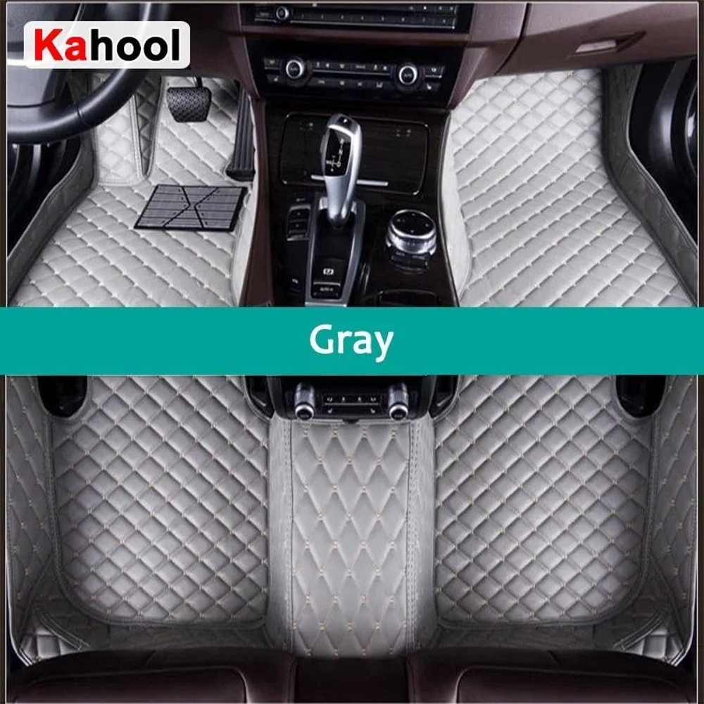 KAHOOL Luxury CustomTailored Car Floor Mat System 17
