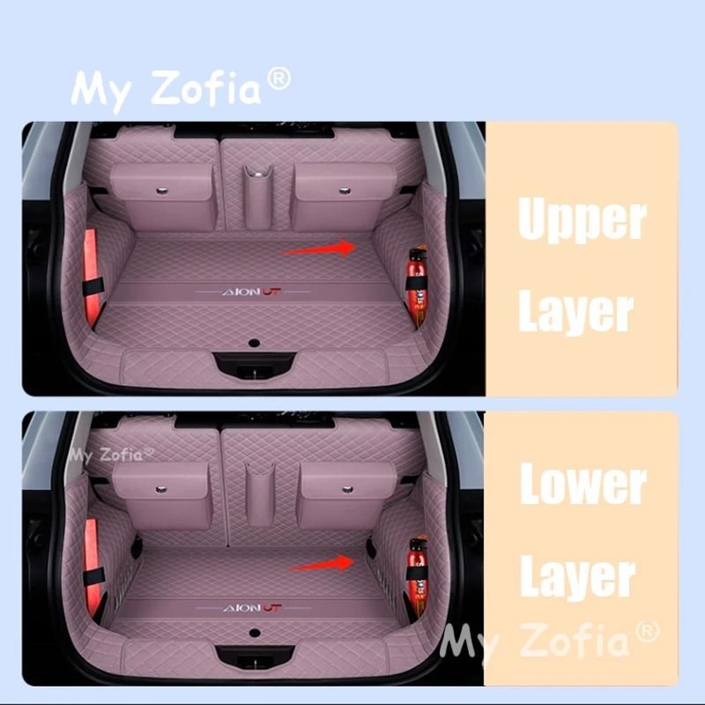 GAC AION UT 20252026 Premium Tailored Leather Trunk Protector 2
