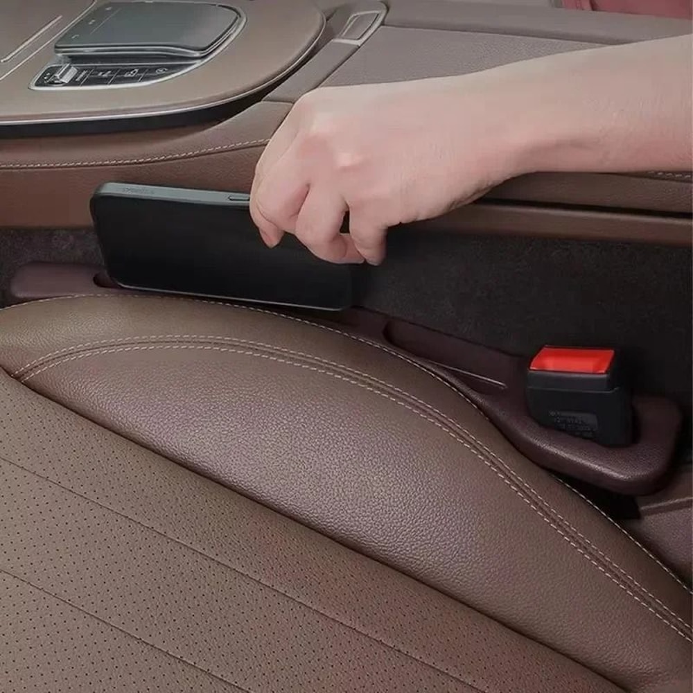 Premium Car Seat Gap Filler Organizer 2Piece Set 2