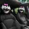 Universal Breathable HighElasticity Headrest Covers 2Piece Set 5
