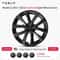 Tesla Model 3 Arachnid Style Performance Hubcaps 4Piece Set 0