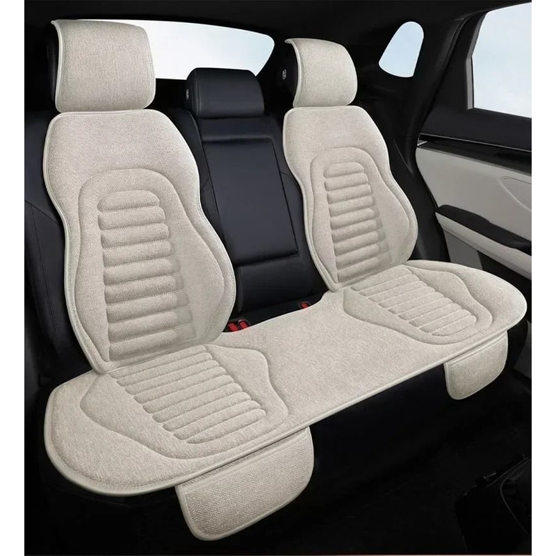 Universal Premium Linen FourSeason Car Seat Protection System 4