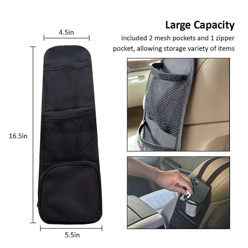 Universal MultiPocket Seat Side Storage Hanging Bag 4