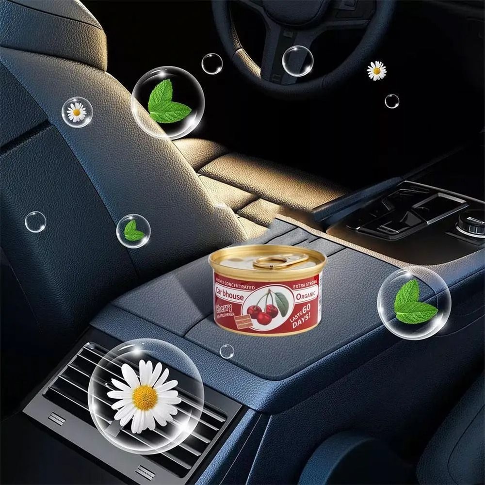 Organic Bubble Gum HighPotency Car Air Freshener Can 1