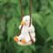 Reading Buddy Cute Swing Duck Mirror Pendant 7