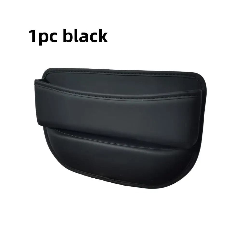 Executive Leather Seat Gap Organizer Console Storage Box 6