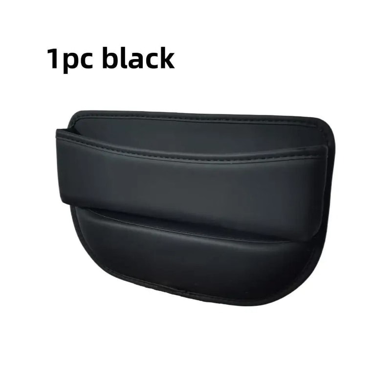 Executive Leather Seat Gap Organizer Console Storage Box 6