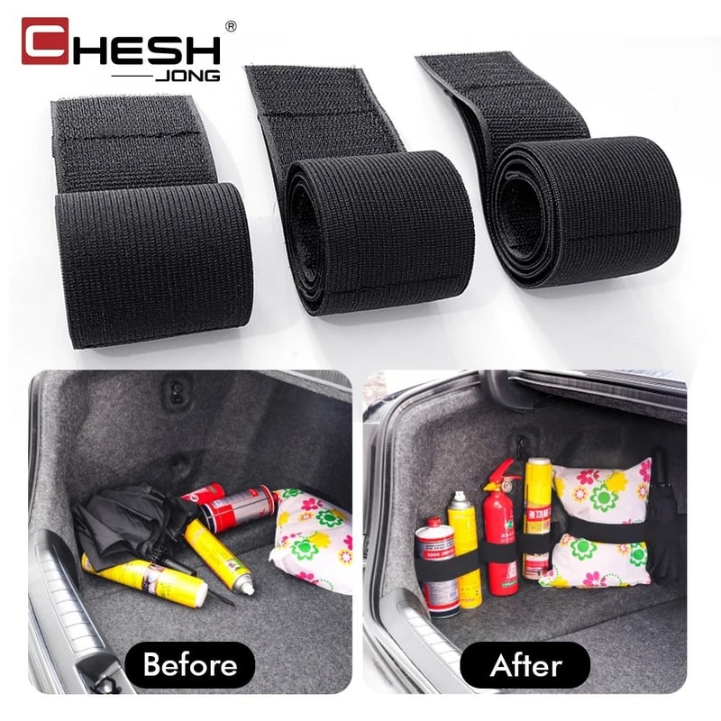 HeavyDuty Trunk Organization Fixing Straps 4
