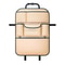 Luxury Executive Faux Leather Seat Back Organizer 4