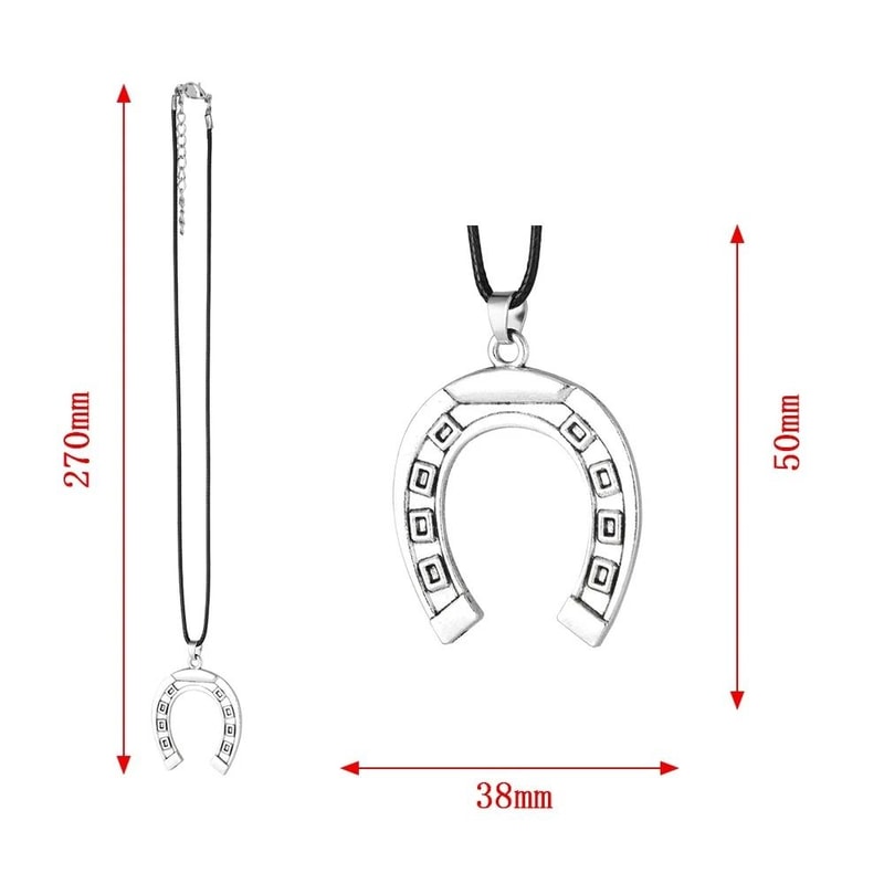 Lucky Horseshoe Executive Mirror Pendant 1