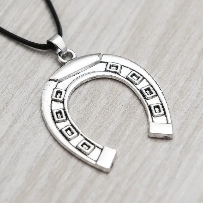 Lucky Horseshoe Executive Mirror Pendant 2