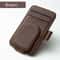 Slimline Executive Leather Sun Visor Organizer 6