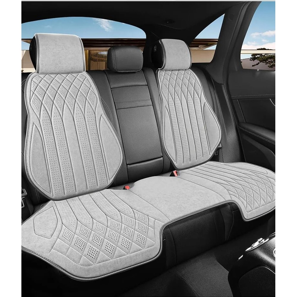 ProBreathable Luxury Perforated Linen Universal Seat Cover System 2