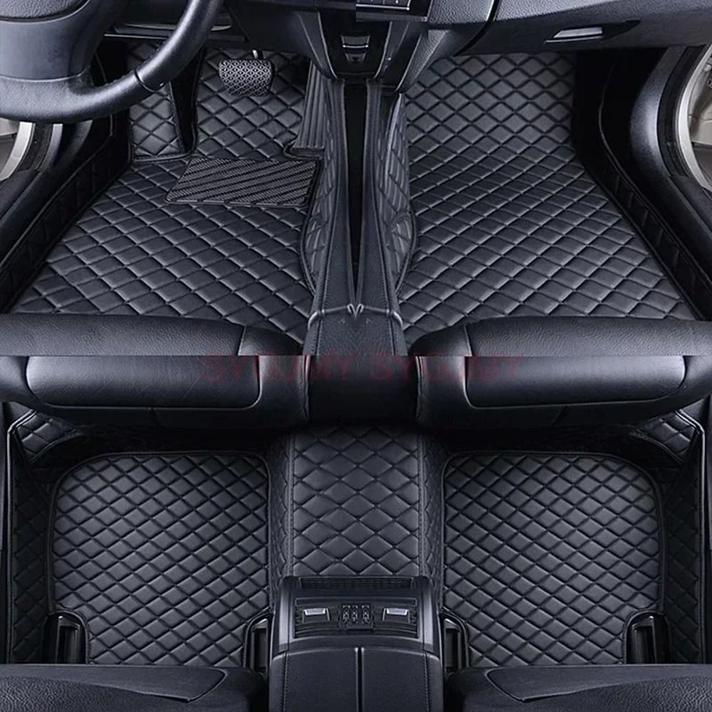 Custom 3D Elite Precision Leather Floor Mat System 8