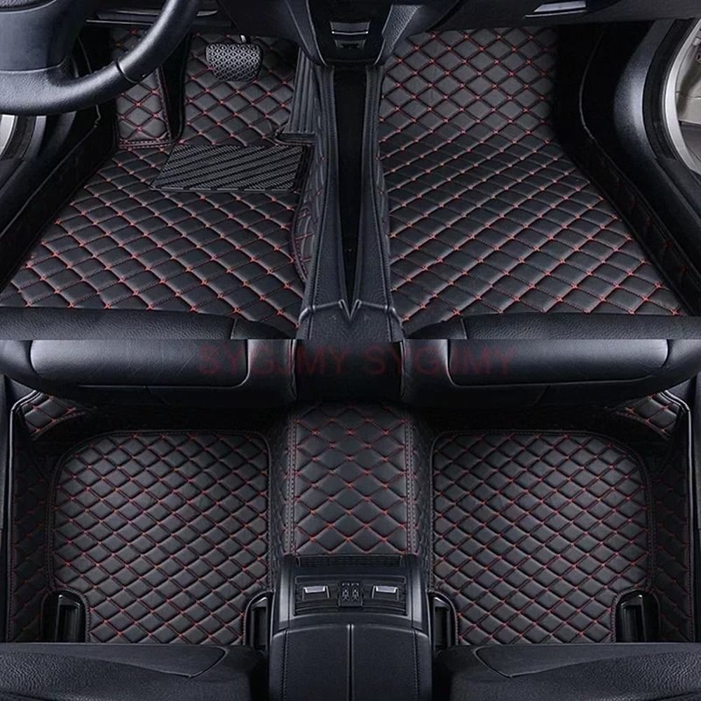 Custom 3D Elite Precision Leather Floor Mat System 9