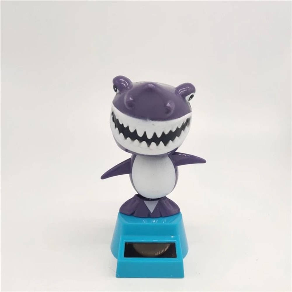 Funny Shark Solar Powered Dashboard Ornament 3