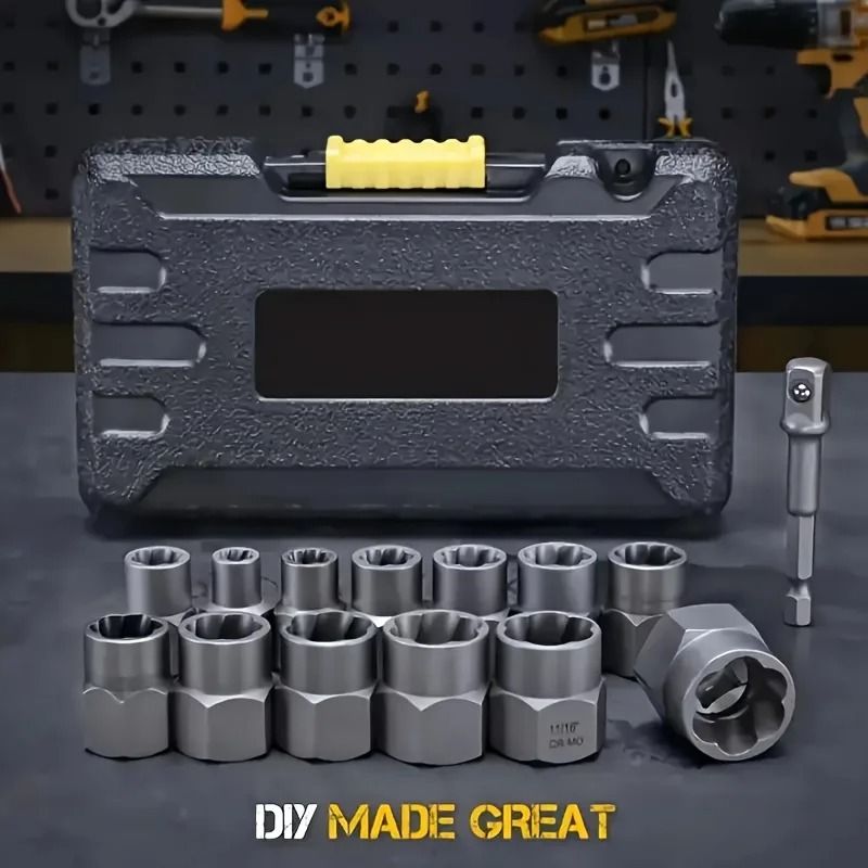 Precision HeavyDuty Nut Bolt Extractor Master System 6