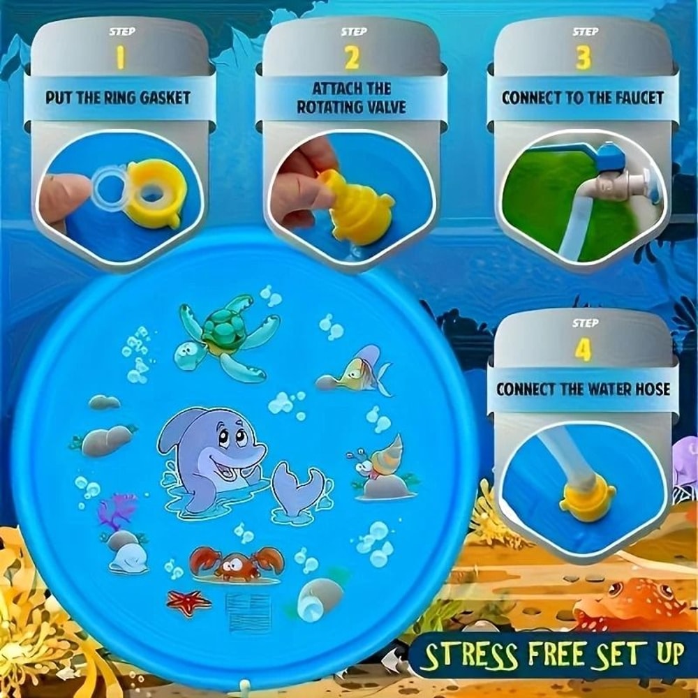 HydroPulse Cooling Spray Pad And Outdoor Play Basin 5