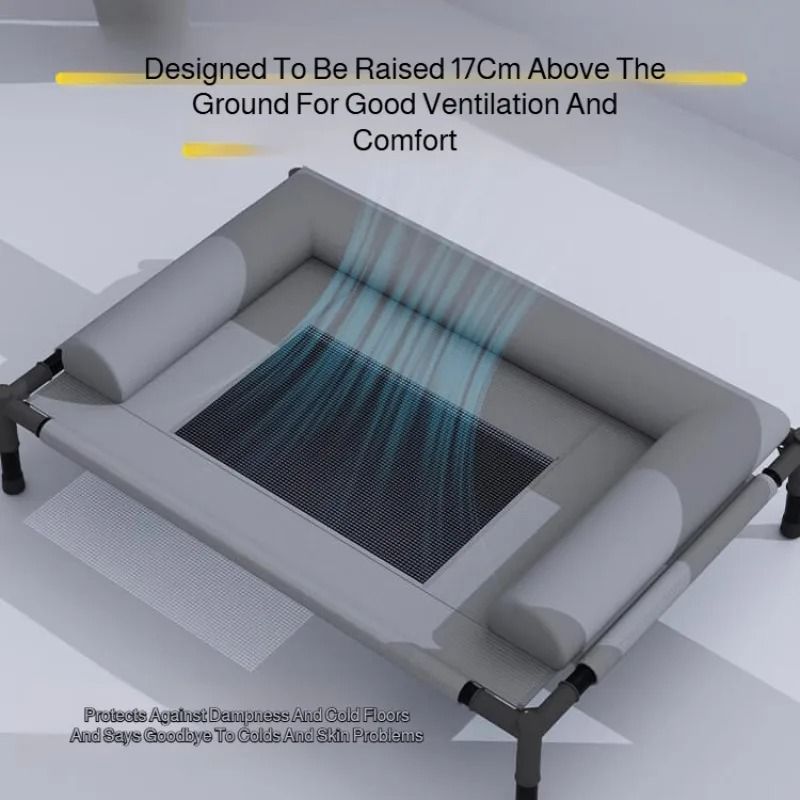 AeroLoft Orthopedic Elevated Mesh Lounger 4