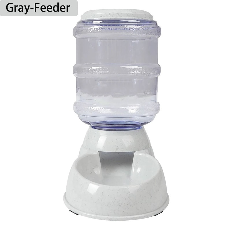 Automatic Gravity Pet Feeder Waterer Set 11