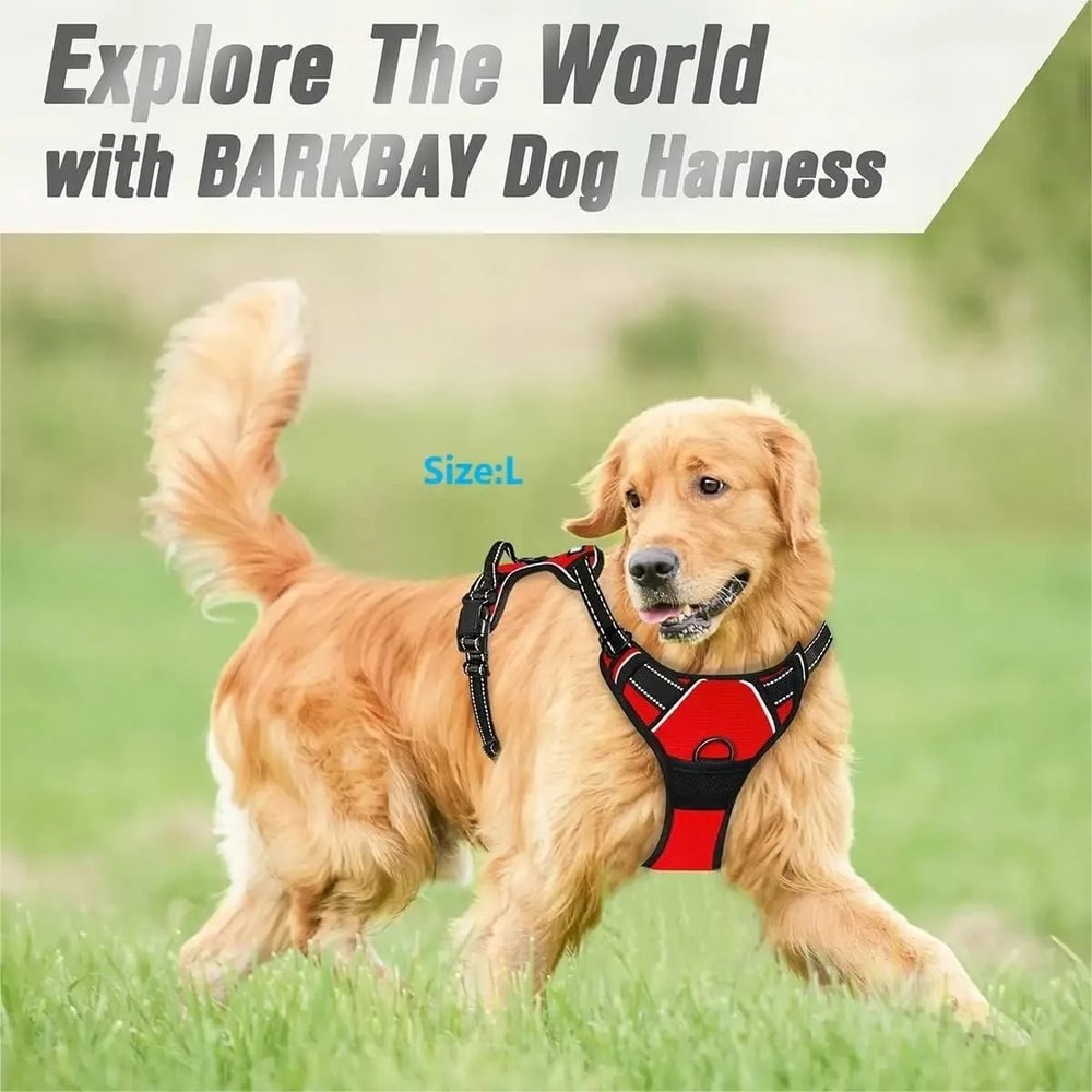 NoPull Reflective Comfort Dog Harness 2