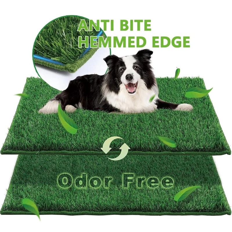 Reusable Artificial Grass Dog Training Mat 0