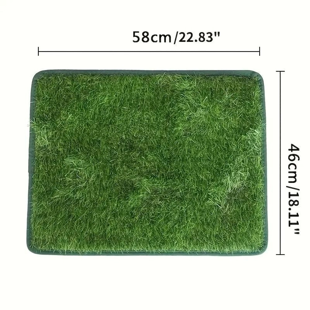 Reusable Artificial Grass Dog Training Mat 7