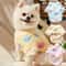Soft HeartPrint Flannel Pet Vest 0