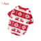 Soft HeartPrint Flannel Pet Vest 8