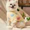 Soft HeartPrint Flannel Pet Vest 10