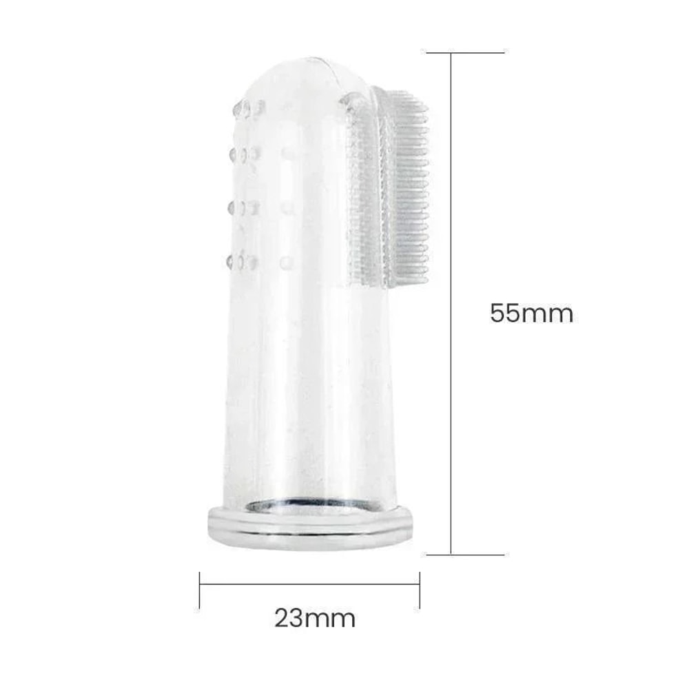 Super Soft Silicone Pet Finger Toothbrush Set 5Pack 1