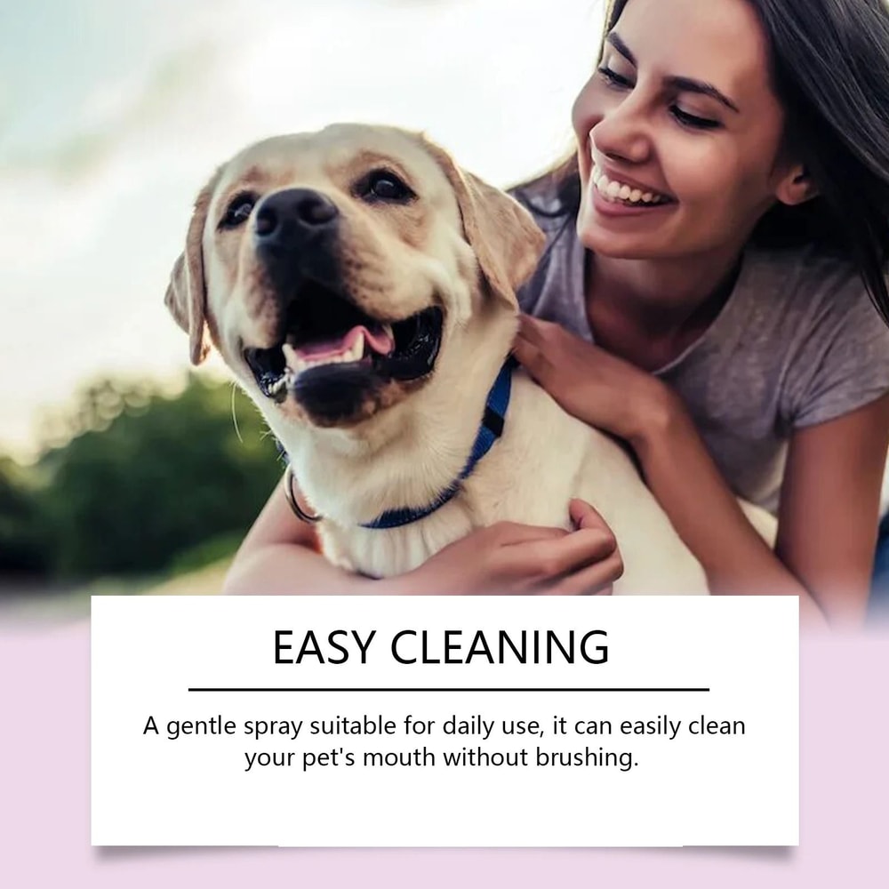 Hypoallergenic Tartar Dissolving Pet Dental Spray 3
