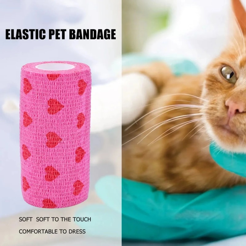SelfAdhesive Elastic Pet Bandage And Leg Protector 2