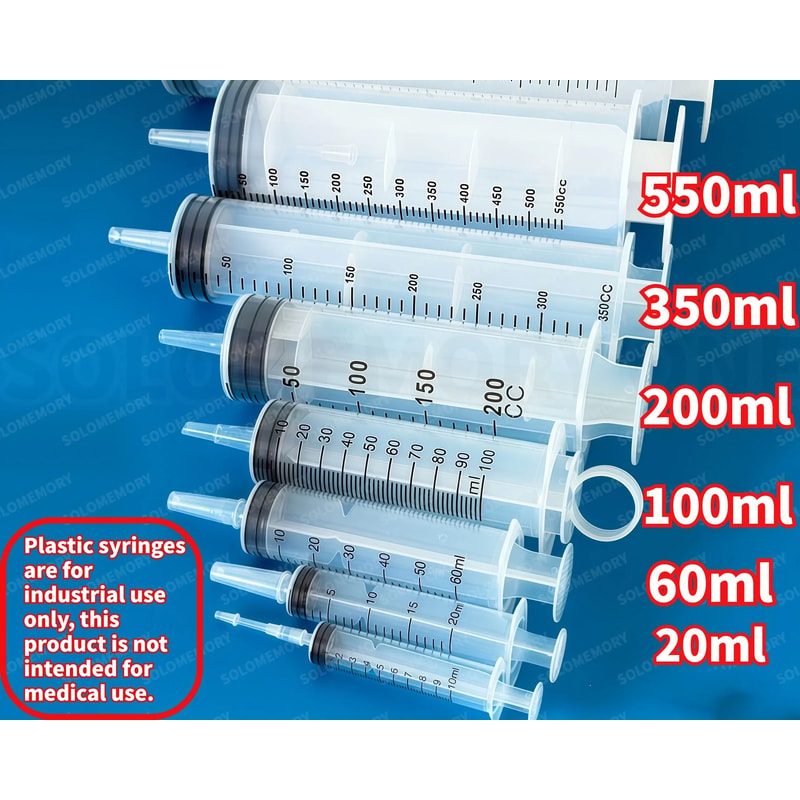 MultiFunctional Large Capacity Syringe With 1M Extension Hose 1