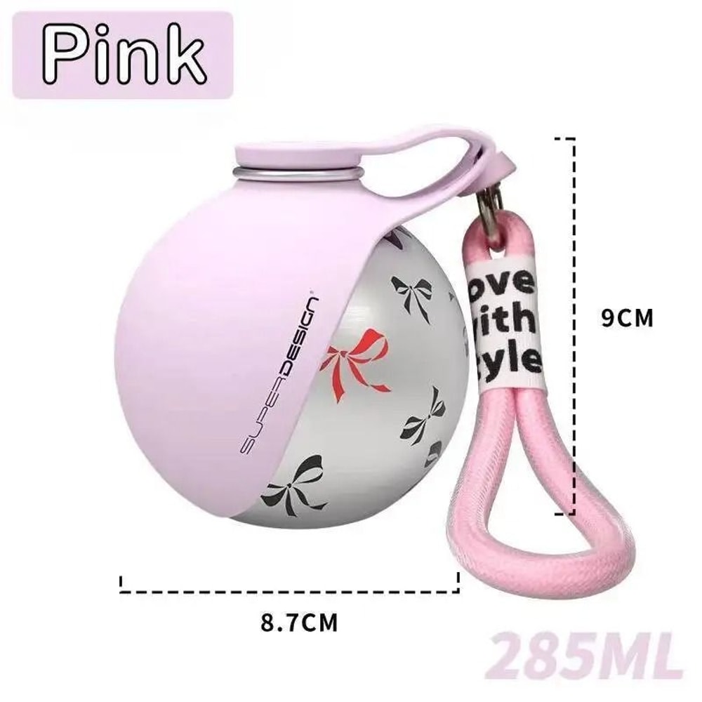Folding Stainless Steel Outdoor Pet Water Bottle 9