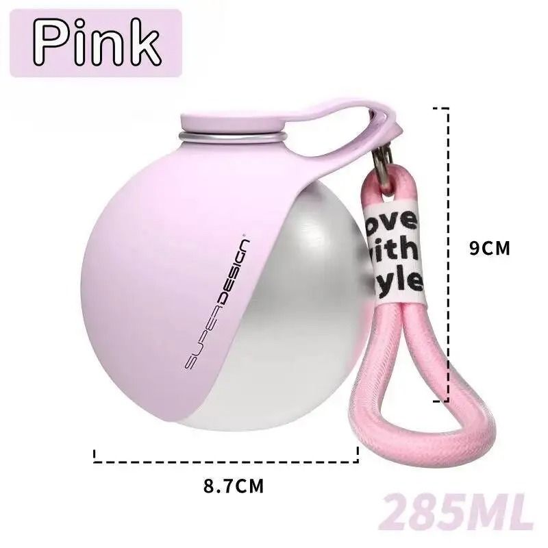 Folding Stainless Steel Outdoor Pet Water Bottle 7