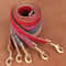 Soft Padded PU Leather Collar Leash Set 3