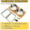 15 Degrees Tilted Elevated Wooden Pet Feeder 5