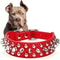 Punk Rivet Spike PU Leather Pet Collar 7